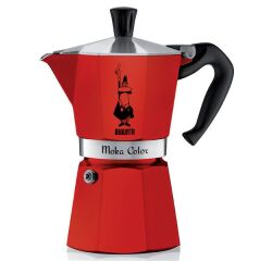 Cafetière italienne 6 tasses Rouge - Moka Express Color