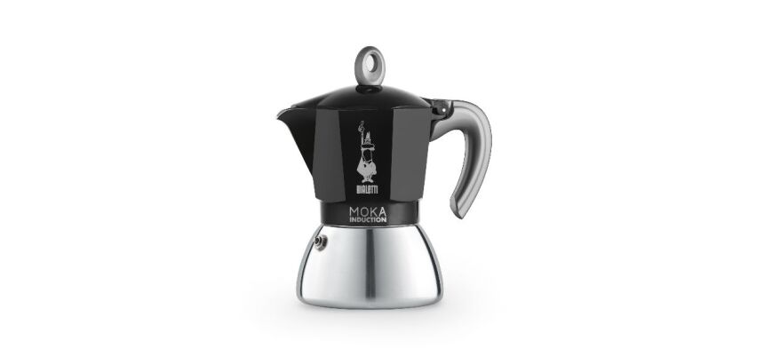 Cafetière italienne 6 tasses - Moka Induction Noire