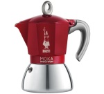 Cafetière italienne 2 tasses - Moka Induction Rouge