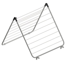 Séchoir baignoire 10 m luxe blanc