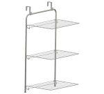 Séchoir de porte 11 m 3 niveaux pliable blanc