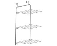 Séchoir de porte 11 m 3 niveaux pliable blanc