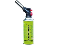 Kit lampe à souder piézo sur cartouche à baîonnette - avec cartouche de gaz