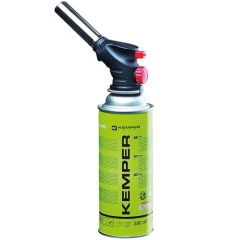 Kit lampe à souder piézo sur cartouche à baîonnette - avec cartouche de gaz