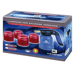 Kit lampe à souder - fourni avec  4 cartouches de gaz