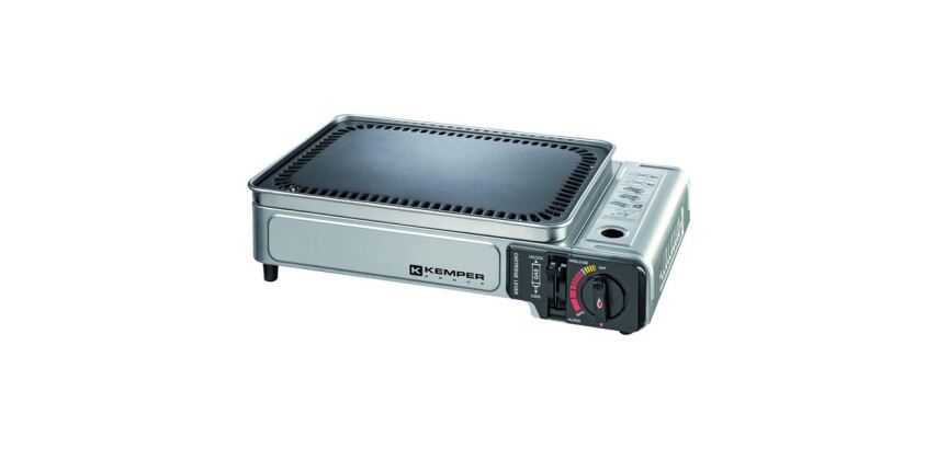 Plancha à gaz portable