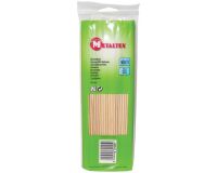 Lot de 100 brochettes en bois 25 cm