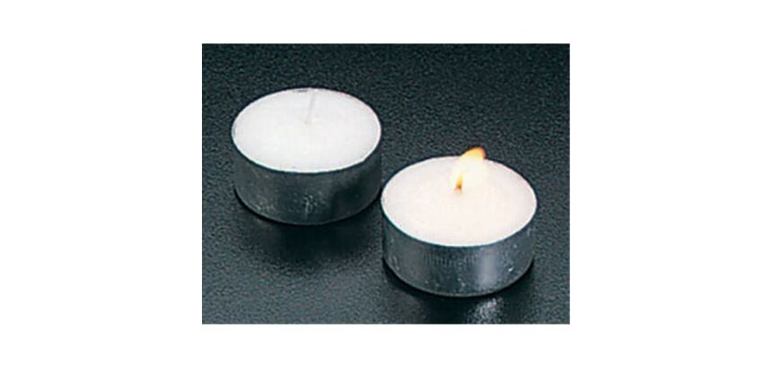 Lot de 6 bougies chauffe-plat