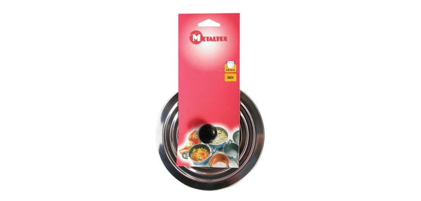 Couvercle inox multidiamètre 16 à 21 cm