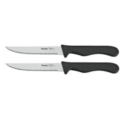 Lot de 2 couteaux à steak micro dents