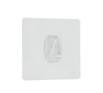 Crochet statique U-FIX 8 x 8 cm transparent