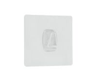 Crochet statique U-FIX 8 x 8 cm transparent