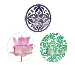 Crochet double statique U-FIX Ø 8,5 cm coloris assortis