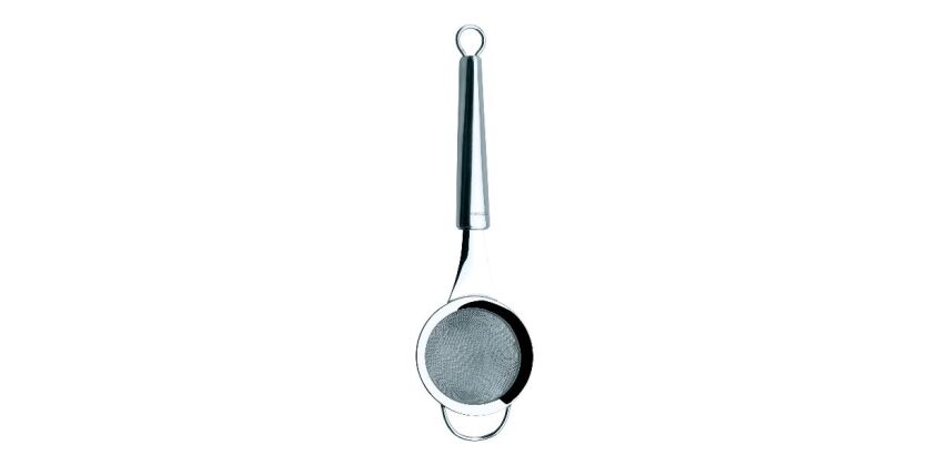 Passoire 8 cm avec manche et crochet - Cucinieri Inox