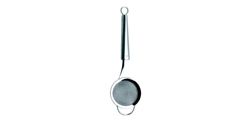 Passoire 8 cm avec manche et crochet - Cucinieri Inox