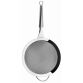 Passoire 20 cm avec manche et crochet - Cucinieri Inox