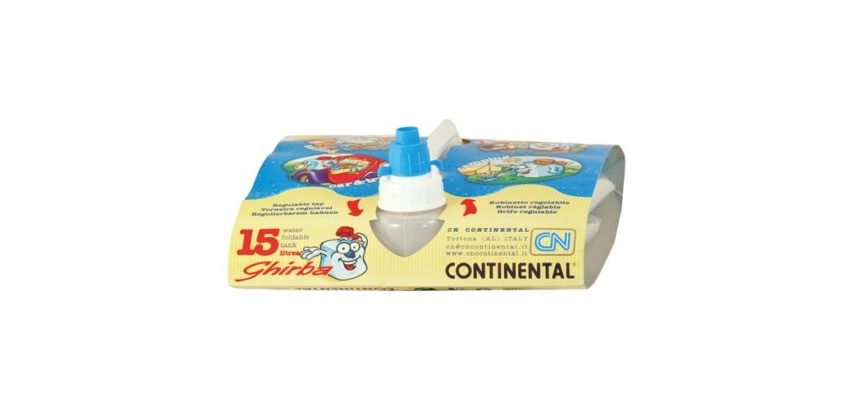 Jerrican alimentaire souple - Ghirba - robinet et poignée - 15 L