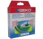 Fil nylon rond - pour coupe bordure - D : 3 mm - L : 15 m - jaune fluo