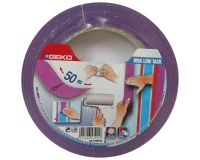 Ruban adhésif de masquage - surfaces délicates - 25 mm x 50 m - violet