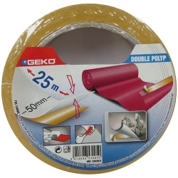Adhésif double face polypropylène - 50 mm x 25 m