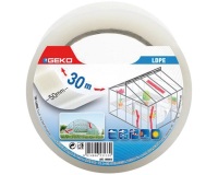 Adhésif de réparation bâches et serres - 50 x 33 mm - transparent