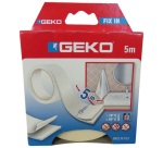 Adhésif double face mousse - 19 mm x 5 m - blanc