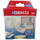 Adhésif double face mousse - 19 mm x 5 m - blanc