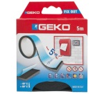 Adhésif double face extérieur - 19 mm x 5 m - noir