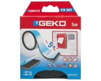 Adhésif double face extérieur - 19 mm x 5 m - noir