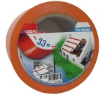 Adhésif PVC - 75 mm x 33 m - orange