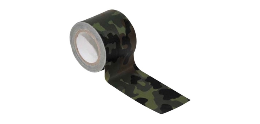 Ruban adhésif toile - 50 mm x 25 m - camouflage USA