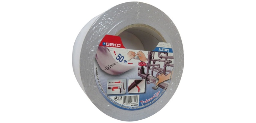 Adhésif aluminium 50mmx50m 30microns