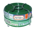 Fil de fer galvanisé revêtu de plastique -Filgraf - N°5 - ép.1 mm - L : 50