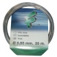 Fil d'acier inoxydable AISI 304 - ép.0.6 mm - L : 20 m - couronne