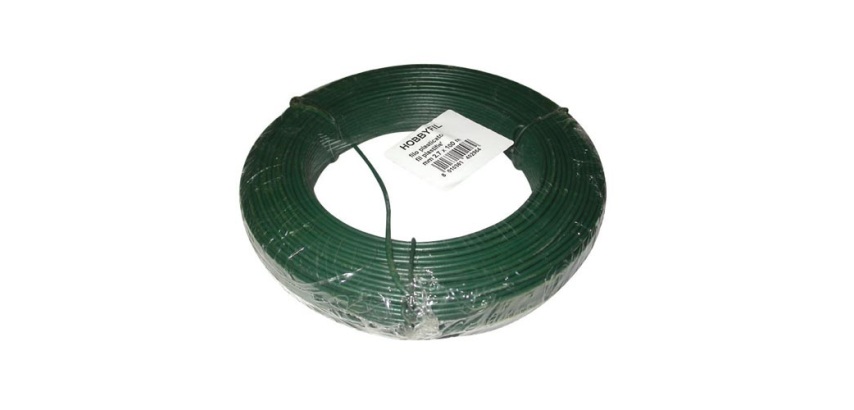 Fil de tension pour grillage Ø 2,7 mm, plastifié vert