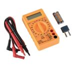 Multimètre digital électronique avec CDV-CAV-CDA-OHM piles orange
