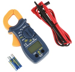 Testeur pince ampérimétrique - compacte - noir/jaune