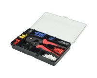 Kit de pince à sertir - avec 1200 cosses cylindriques pré-isolées