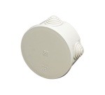 Boîte de dérivation - ronde - 80 mm - P40 mm - blanc