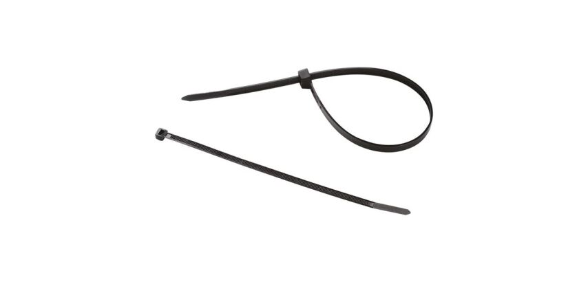 Collier de serrage - 9x265 mm - lot de 20 - noir
