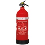 Extincteur à poudre - 2 Kg - rouge
