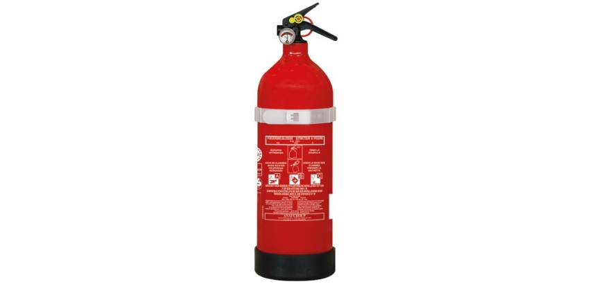 Extincteur à poudre - 2 Kg - rouge