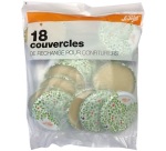 Lot de 18 couvercles pour confituriers