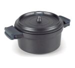 Cocotte ronde 24 cm Noire - Fundicion