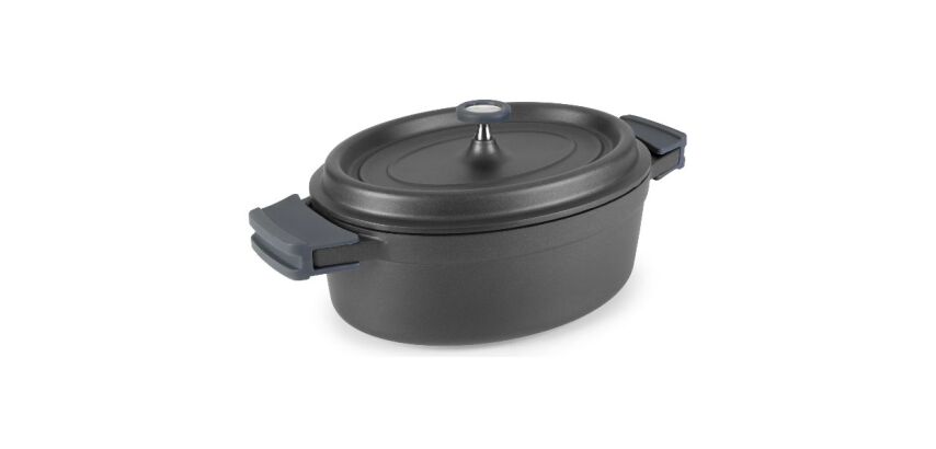 Cocotte ovale 26 cm Noire - Fundicion