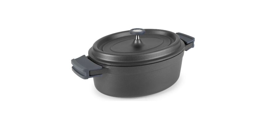 Cocotte ovale 26 cm Noire - Fundicion