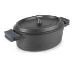 Cocotte ovale 31 cm Noir - Fundicion