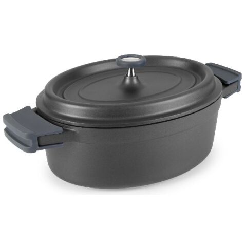 Cocotte ovale 31 cm Noir - Fundicion