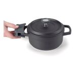 Cocotte ovale 31 cm Noir - Fundicion