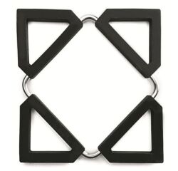 Dessous de plat Inox & Silicone